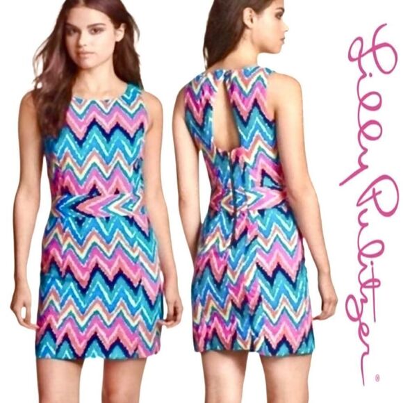 Lilly Pulitzer Kirkland Dress (Hearts A Flutter) - Picture 1 of 10